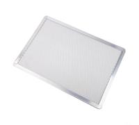 Aluminum Rectangular Pizza Rack, Suitable For Oven Baking, Professional Baking Tray, Even Heat Conduction, Creating A Crispy Crust, Commercial Grill Rack, Non-Standard.(28 * 40CM)