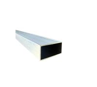 Aluminum Rectangular Tubing, 1" x 2" x .062" x 24" Length (4)