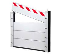 Aluminum Reusable Flood Barrier, Heavy Duty Flood Defence Dams With Threshold Kit, Water Stopper Flood Barrier Outside Garage Door， Flood Defence Barriers For Doors(75x180cm/2.5x5.9ft)