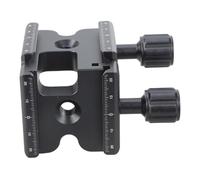 Aluminum Right Angled Clamp With Two Quick Release L Clamp For Secure Camera Positioning