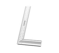 Aluminum Right Angles Ruler with Corners and Clear Scale Carpenter Square for Various Building Applications L Shape Ruler Metal