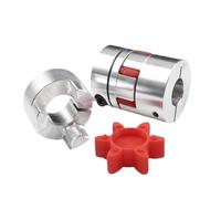 Aluminum Rigid Clamping Coupling 1pcs Coupling D40L65 5/6/7/8/9/10/12/14/15/16/17/18/19/20/21/22mm CNC Motor Ballscrew Plum Shaft Coupler Flexible(12X16)
