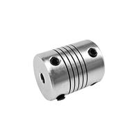 Aluminum Rigid Clamping Coupling 1pcs D12L18 CNC Motor Shaft Coupler Aluminum Alloy Flexible Printer Coupling Encoder Hole(4X5mm)