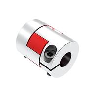 Aluminum Rigid Clamping Coupling 1pcs D20L25 Flexible Motor Coupler Aluminium Coupling 3D Printer Accessories(3x3)