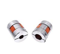 Aluminum Rigid Clamping Coupling 1pcs D20L25 Flexible Motor Coupling Aluminium CNC Coupler(8x8)