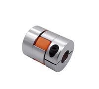 Aluminum Rigid Clamping Coupling 1pcs D25L30 6.35/8/9.5/10/12mm Stepper Motor Shaft Coupler Flexible Coupling(7x8)