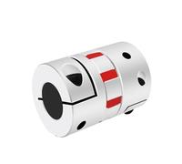 Aluminum Rigid Clamping Coupling 1pcs D25L30 Coupler Aluminium Plum Flexible Shaft Coupling Motor Connector CNC Couplings 5/6/6.35/8/10/12mm(6 x 8)