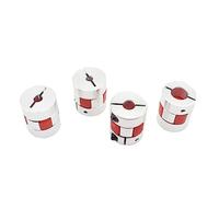 Aluminum Rigid Clamping Coupling 1pcs D25L30 Flexible Coupling Aluminum Stepper Motor Coupler Shaft Couplings 3D Printer(5mmx8mm)