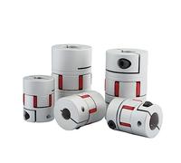 Aluminum Rigid Clamping Coupling 1pcs D40L50 Aluminum Plum Coupling Engraver Motor Connector Flexible Coupler(8-15)