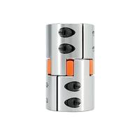 Aluminum Rigid Clamping Coupling 1pcs D45L78 Coupler CNC Aluminium Plum Flexible Shaft Coupling Stepper Motor Connector(12.7x20)