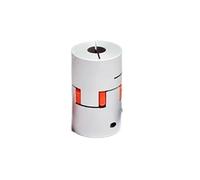 Aluminum Rigid Clamping Coupling 1PCS Eight Jaws D65L90 Aluminum Plum Blossom Coupling Stepping Servo Motor Available 14-20/22/24/25/26/28/30-35mm(19mm to 19mm)