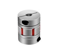 Aluminum Rigid Clamping Coupling 1pcs Flexible Plum Clamp Coupler D40L55 CNC Shaft Coupling/8/10/12/14/16/18/20/22mm(10x19)