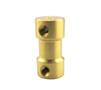 Aluminum Rigid Clamping Coupling 5pcs/lot 2mm 2.3mm 3.17mm 4mm 5mm 6mm Brass Shaft Coupler Coupling Motor Connector With Screw(4x2.3 5pcs)