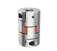 Aluminum Rigid Clamping Coupling D20L30 Plum Flexible Shaft Coupler Elastic Spider 2 Jaws Motor Connector Machinery Automation 4/5/6/6.35/7/8/9/10 Mm(6X8)