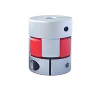 Aluminum Rigid Clamping Coupling D25L30 Two-Jaw Shaft Coupler Aluminium Motor Flexible Coupling Connector Couples 5/6/6.35/8/9.25/10/12/14mm(6mm to 6mm)