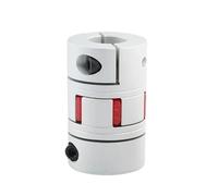 Aluminum Rigid Clamping Coupling D30 L40 Plum Blossom Coupling Star Aluminum Engraving Machine Servo Motor Connector Inner Hole 6/6.35/8/10/11/12/14/15/16mm(D14x16)