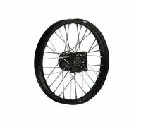 Aluminum Rim Anodized 14 Inch Front Black 12 mm Pit Dirt Bike Cross T2 - HMParts