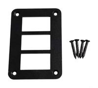 Aluminum Rocker Switch Panel Housing Designed for Durability and Stability in Vehicle Applications from 2 Way to 5 Way Modes (3-way)