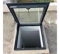 Aluminum Roof Hatch with s Weatherproof for Flat Roofs Ideal for Lighting in Hallways Attics Stairs and Gas - Secure and Stylish Access Solut