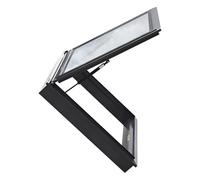 Aluminum Roof Vent Window for Attics Sunrooms & Basements Easy Open Hatch for Natural Light & Ventilat Design with Handles to Enhance Your Space!