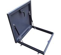 Aluminum Roof Ventilat Hatch Manual Skylight Access Cover Roof Maintenance Hatch Attic & Cellar irway Access Door (120 x 80 cm / 47.2 x 31.5 in)