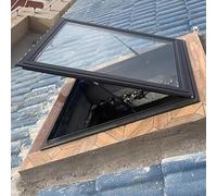 Aluminum Roof Window Easy Open Skylight for Attics Sunrooms & Basements Enhances Natural Light & Ventilat Ideal Hatch with Handles for Optimal Home t