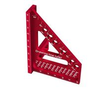 Aluminum Room-Man-Angle-22.5-90 Degree Linen Knife Rail with Hole, Adjustable Wind Maker | Linear Multifunctional Marking Line for Woodworking, Crafts, Construction, Dibu