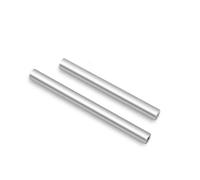Aluminum Round Coupling Nut Assortment M2 M2.5 M3 M4 M5 M6 M8 M10 Standoff Spacer Rods for RC Multirotors Drones(M10x80mmx2pcs)