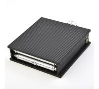 Aluminum Router Lift Platform for Woodworking and Engraving Setups with Manual Height Regulation Knob and For Spirit Level Alignment Features (Black)