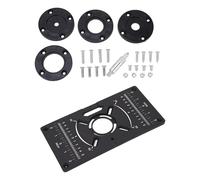 Aluminum Router Table Insert Plate Trimming Machine Board for Woodworking Project Trimming Machine Application Aluminum Routers Table Plate