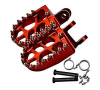 Aluminum Rubber Motorcycle Foot Pegs for XR250 Adjustable Angles Antislip Design Rest Pedal Modification Motorcycle Pedal