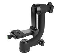 Aluminum Rugged Panoramic Gimbal Tripod Ball for Head with Arca-Type Quick Release Plate UNC 1/4 Screw for DSLR Cameras up to 44 lbs