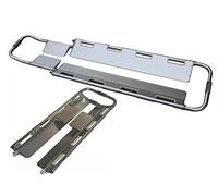 Aluminum Scoop Stretcher, Foldable Rescue Stretcher, Emergency Portable Medical Stretcher, Adjustable Length, for Moving The Casualty,Mountain Rescue