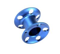 Aluminum Scubas Diving Finger Spool Dive Diver Freediving Wreck Cave Reel Water Sport Snorkeling Guide Line Spool Portable Dive Reel