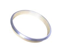 Aluminum Seal Ring, Flat Replacement Gasket, 95mm to 90mm Metal Cup Sealing Ring, Cup Sealer Machine him Accessories for Milk Drinks Beverage Stores Food Trucks