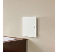 Aluminum Security Access Hatch Cover, Square Access Door, Wall Hole Cover Plate with Lock, Access Panel for Wall and Ceiling Electrical and Plumbing(15cm/5.9in)