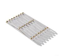 Aluminum Sewing Gauge for Buttonhole Measurement, Equilateral Locator Tool for Curtains, Zippers & Pleat Hooks - Adjustable 16 cm Marking Ruler