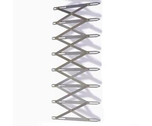 Aluminum Sewing Gauge for Equal-Distance Buttonhole & Pleat Marking, Rust-Proof, Adjustable 16 cm, for Curtain Makers and Home Seamstresses