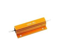 Aluminum Shell Resistor 100W RX24 Aluminum Power Metal Shell Case Wirewound Resistor 0.01~100K 1R 2R 3R 4R 5R 6R 7R 8R 9R 10R 20R 100R 200R 1KR 10KR ohm(0.01R)