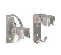Aluminum Shower base Holder Adjustable Wall Gel Mounted Head Stand Bracket Rustproof support Bathroom Fitting
