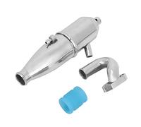 Aluminum Side Exhaust Pipe for 1/10 HSP RC Nitro Car, Truck Engine Parts - Premium Quality, High Performance,