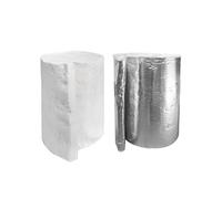 Aluminum Silicate Fiber Insulation, 2300F Fireproof Insulation Blanket, 7 Thicknesses(Silver,39.37x24x1.2in)