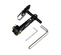 Aluminum Single Speed Chain Guide Effective Tensioner for Chain Slippage on Bikes (balck)