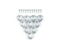 Aluminum Skid Plate Bolt Kit For Polaris For Rzr 1000 900 800 OEM 7556065 | 20-Pc Washer Set For XP Turbo 570 2008-2020, Rust-Resistant Alloy Fasteners For UTV Undercarriage Protection