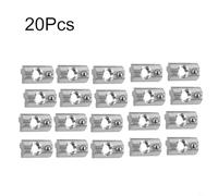 Aluminum Sliding Block with Stainless Steel Spring BallSolar Panel Mounting Hardware, Pivotable M8 Thread Nut Fits 40x40 and 40x80 Aluminium(20pcs)