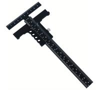 Aluminum Sliding Marking Gauge T Square Layout Tool For Woodworking And Gardening Compatible With General Tools Frame Ruler 8K1927225B(Type B Standard)