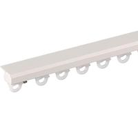 Aluminum Sliding Roof Rail 1.4m (4.6ft) White Ceiling Track for Curtains Drapes and Blinds Easy Installation Durable Perfect for Home Decor