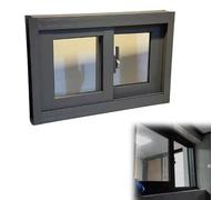 Aluminum Sliding Window with Screen for Sheds and Bathrooms