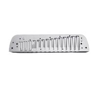 Aluminum Smooth C Harmonica Metal Comb Harmonica Mouth Organ Musical Instrument Part For Stage Performances Musical Instrument Parts For Stage Performances