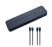 Aluminum Solid Disk Case 10/20Gbps PCIE Enclosure Case NVMe USB C 3.2 Adapter 2280/2260/2242/2230 Disc